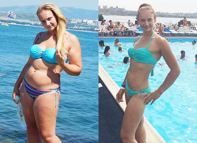 Опыт кетогенной диеты Вероники из Варшавы, фото до и после